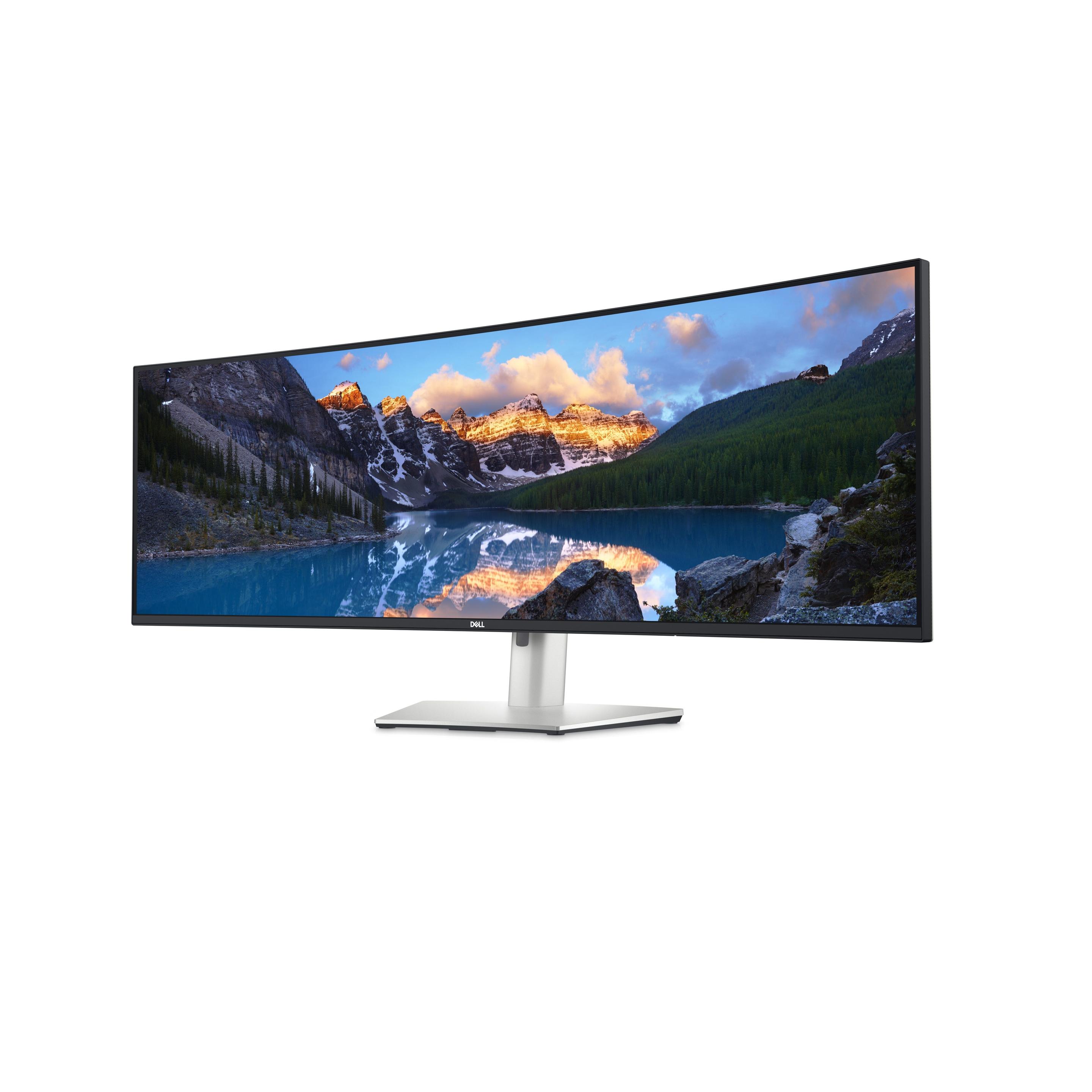 Monitor DELL UltraSharp U4924DW (49" - IPS - 60 Hz - Preto e Prateado) — miniatura 3