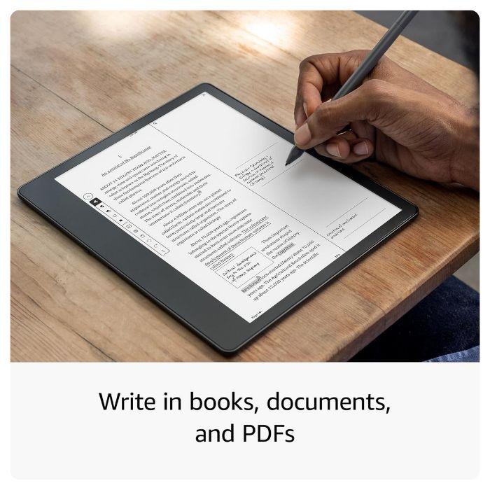 Leitor de Livros Eletrónicos AMAZON Kindle Scribe Gen.1 2023 (E Paper - 16GB - Cinzento) — miniatura 4