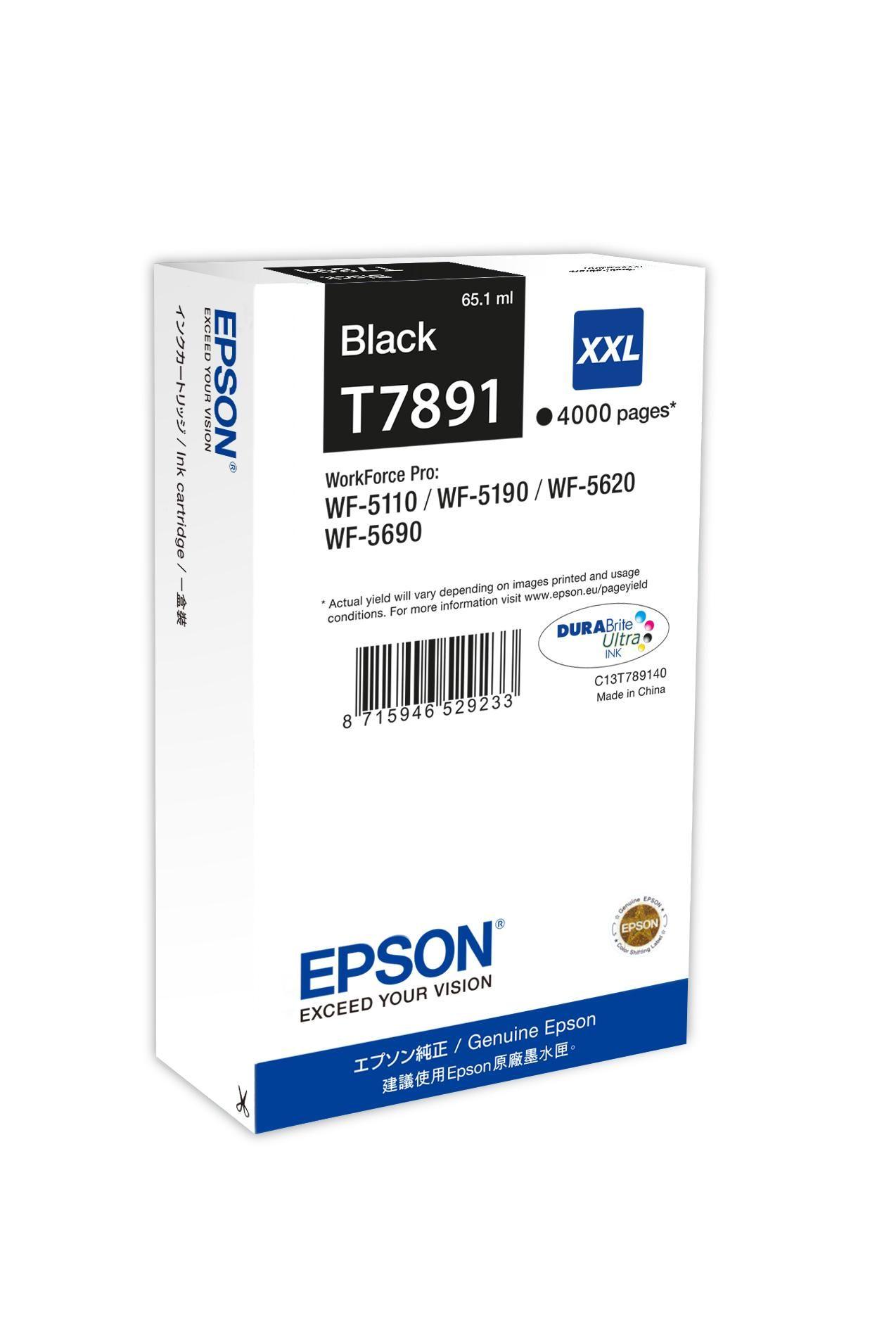 Tinteiro EPSON T7891 (Preto)