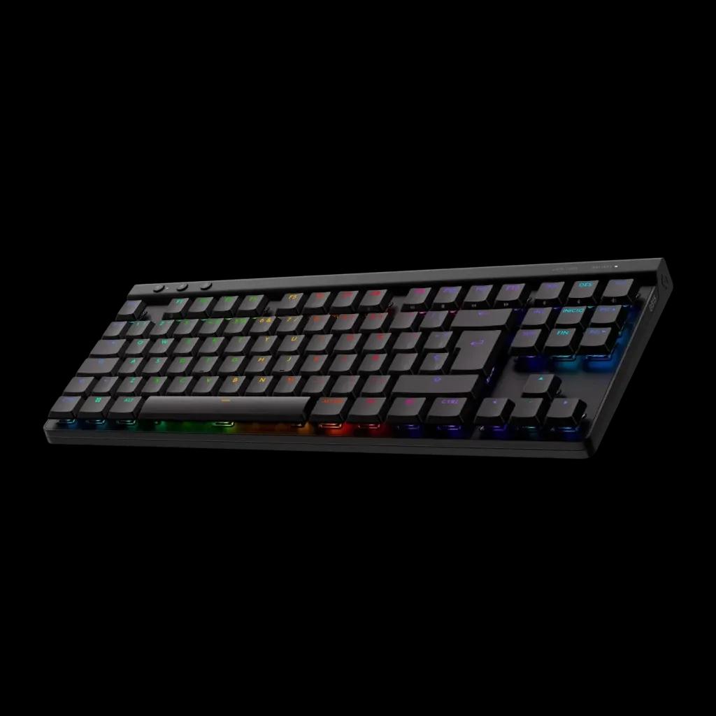 Teclado LOGITECH G515 LIGHTSPEED TKL (Espanhol - Logitech GL Tactile - RF Wireless + Bluetooth - Preto)
