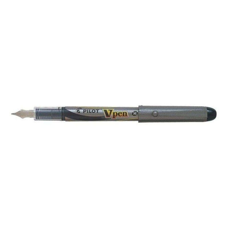 Caneta Estilográfica PILOT V-Pen SVPN-4W-B (Aço - Preto), miniatura 2