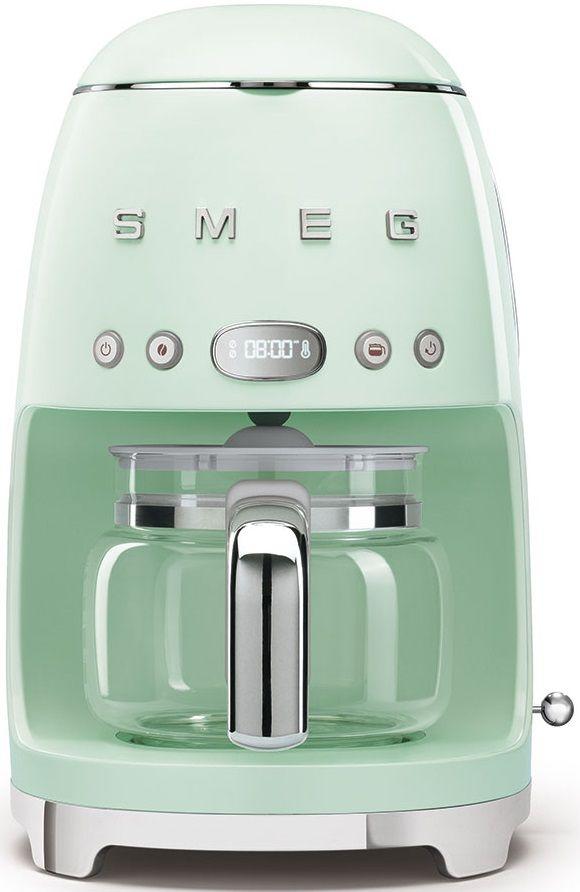 Máquina de Café de Filtro SMEG DCF02PGEU (Café moído - 1050 W - 1,25 l - Verde Pastel)