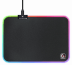 Tapete de Rato Gaming GEMBIRD MP-GAMELED-M (M - Espuma, tecido, borracha - 4 mm - Preto)