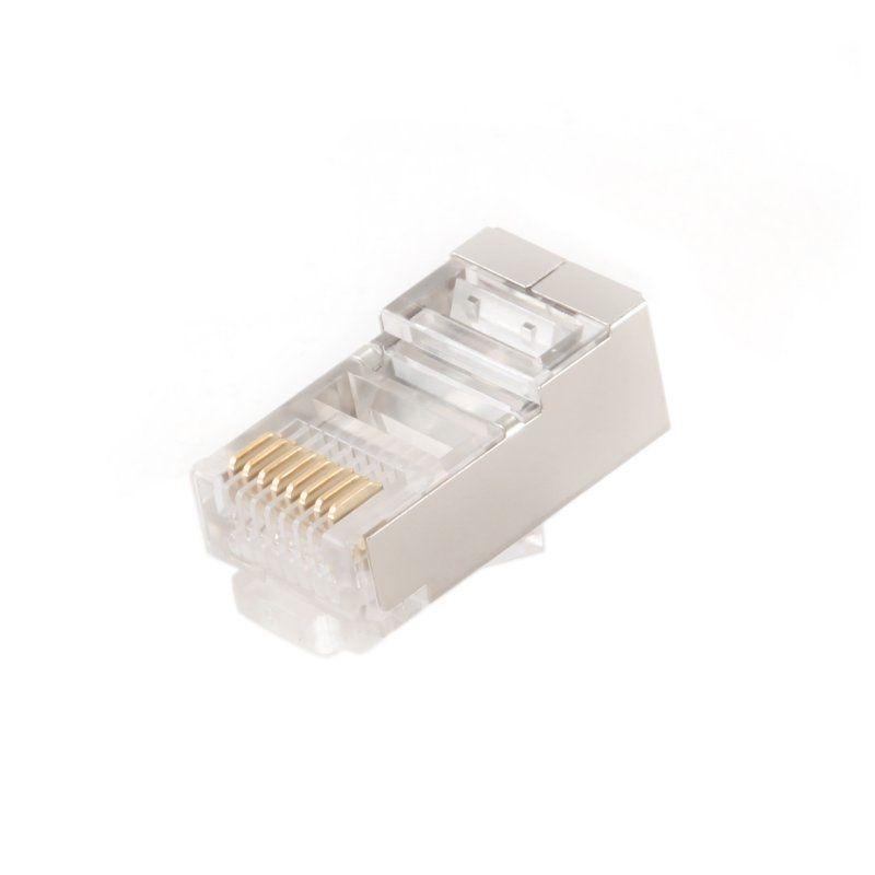 Conector RJ45 GEMBIRD PLUG5SP/50 (Categoria 6 - FTP - 50 unidades)