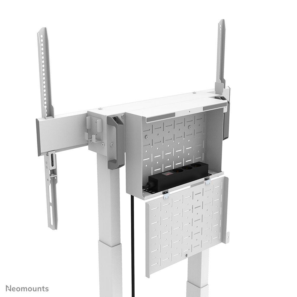 Suporte de Chão Móvel para TV NEOMOUNTS FL55-875WH1 (55"-100" - Ajuste Elétrico - 110 kg - Branco), miniatura 4