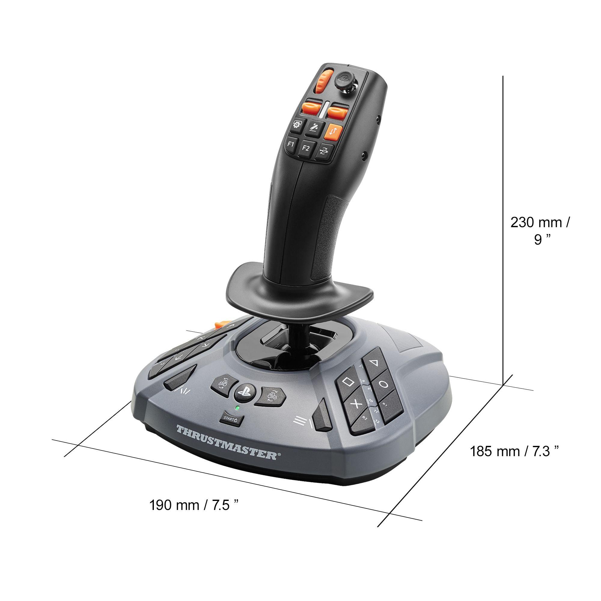Joystick THRUSTMASTER SimTask FarmStick (Com fios - Preto/Cinzento) — miniatura 6