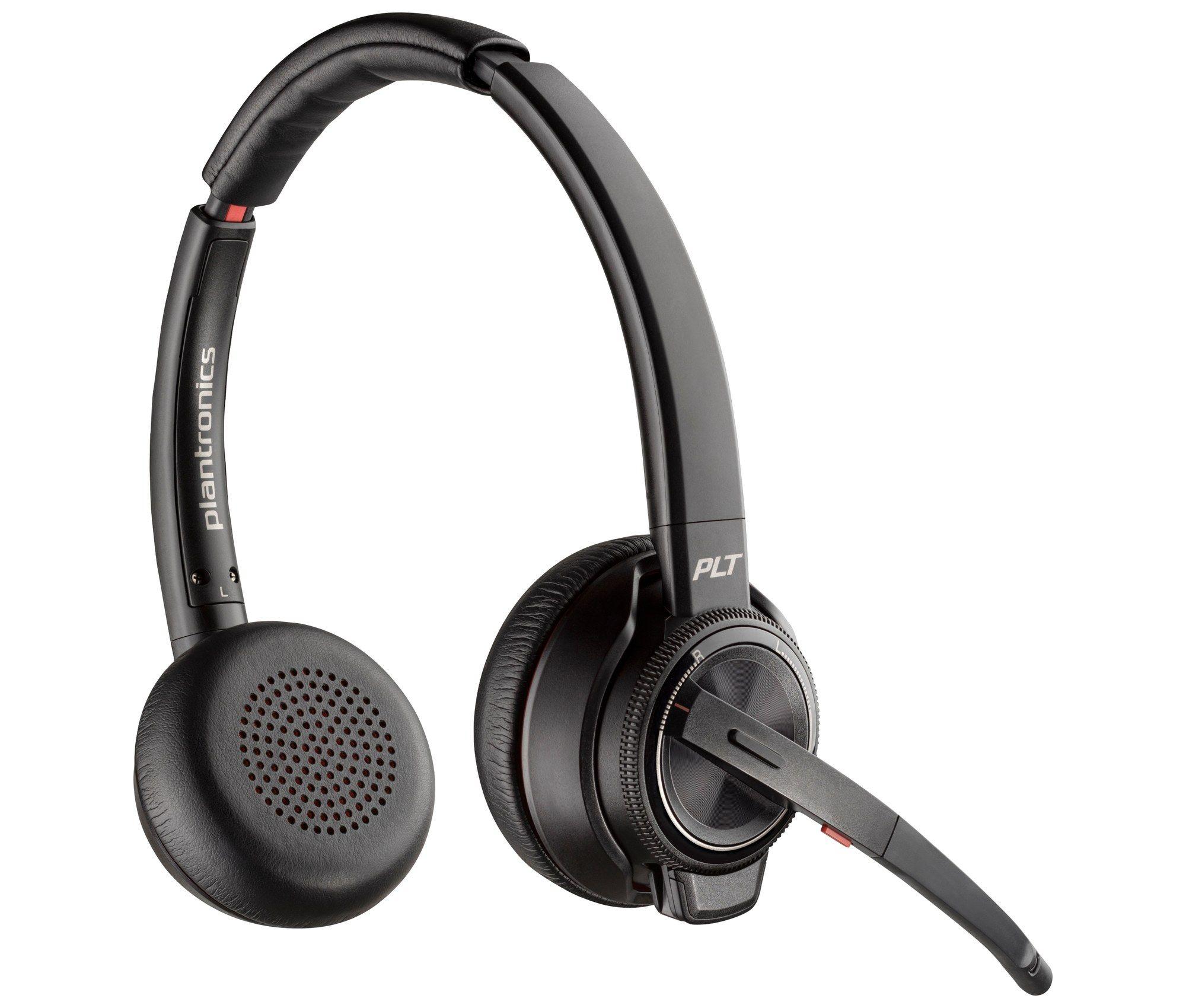 Headset HP POLY Savi 8220 UC (Binaural - Sem fios - Supra-aural - Preto) — miniatura 2