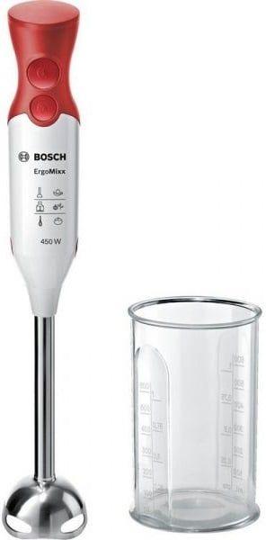 Varinha Mágica BOSCH ErgoMixx MSM64110 (450 W - Vermelho e Branco), miniatura 2