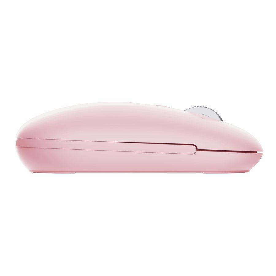 Rato TRUST Seron Slim Multi (Ambidestro - 3200 DPI - Ótico - Rosa) — miniatura 6