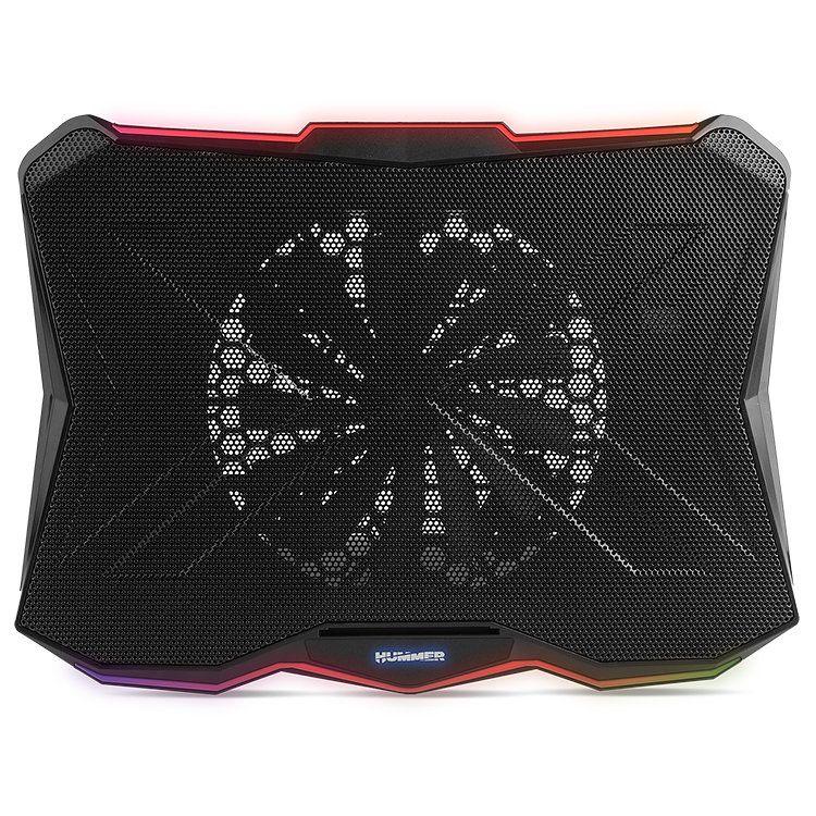 Base de Refrigeração NOX Hummer PRO Stand (17,3" - RGB - Preto)
