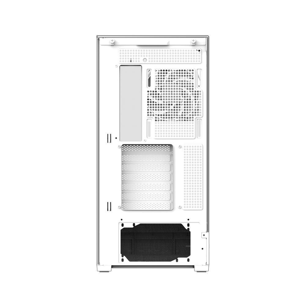 Caixa de Computador ZALMAN P40 PRISM WHITE (ATX, Micro ATX, Mini-ITX - Midi Tower - Plástico, aço, vidro temperado - Branco) — miniatura 10