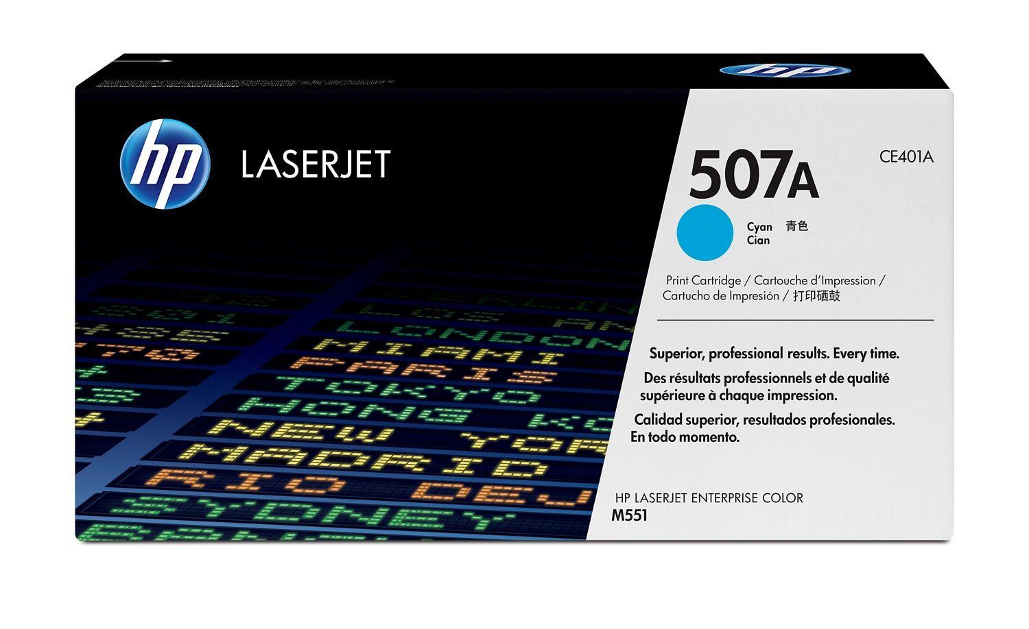 Toner HP CE401A (5000 páginas - Ciano)