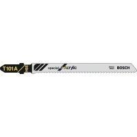 Lâmina para Serra Tico-Tico BOSCH T 101 A Clean for PC (100 mm - Conjunto de 5)