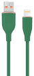 Cabo USB para Lightning GEMBIRD CC-USB2S-AM8PM-1.5M-G (1,5 m - USB-A macho - Lightning macho - Verde)