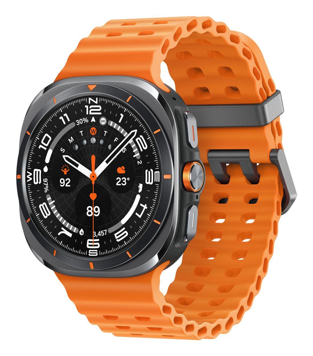 Smartwatch SAMSUNG Galaxy Watch Ultra 2025 LTE (Redondo - Wear OS - AMOLED - Cinzento Titânio)