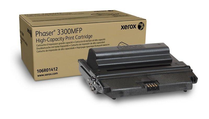 Toner XEROX 106R01412 (8000 páginas - Phaser 3300MFP - Preto)