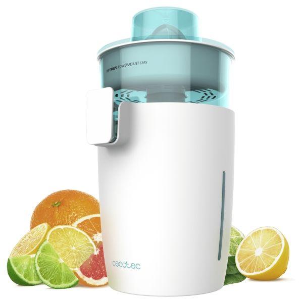 Espremedor Elétrico CECOTEC Zitrus TowerAdjust Easy 800 (Branco)