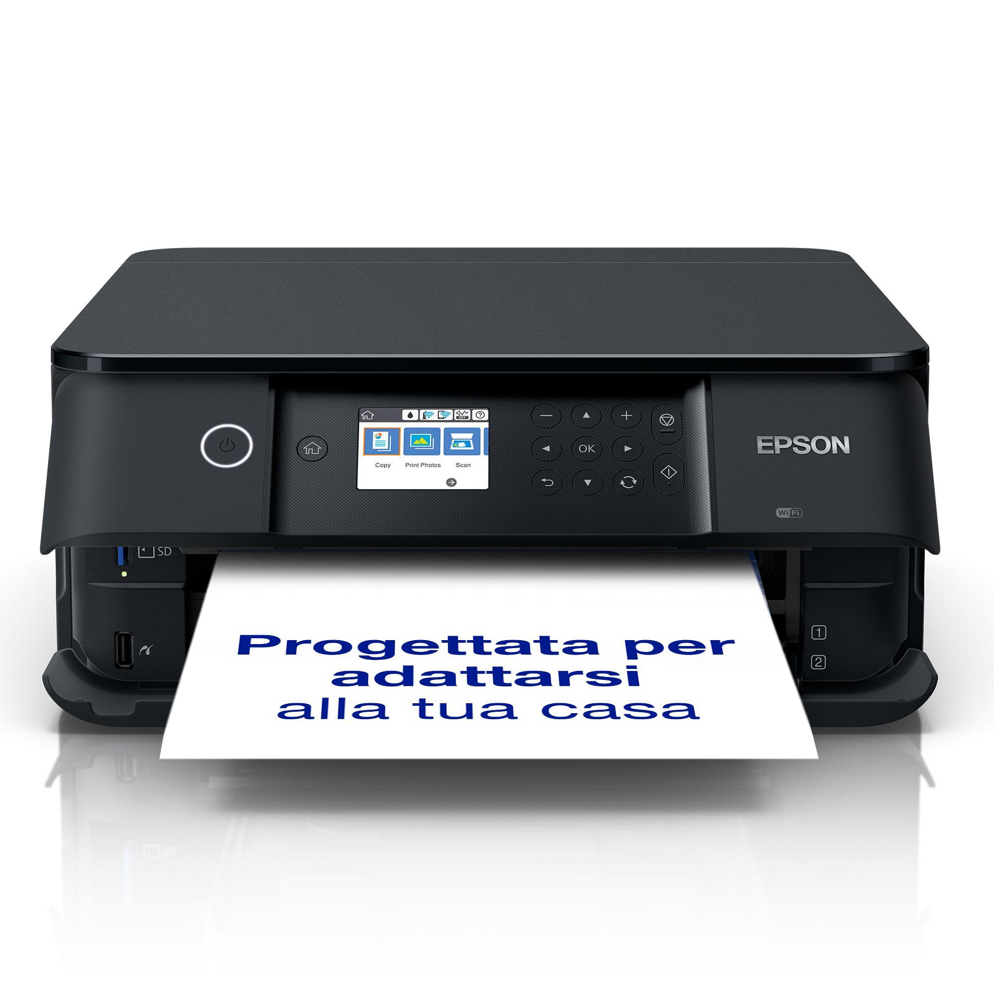 Impressora Multifunções EPSON Expression Premium XP-6100 (A4 - Impressão a cores - 100 folhas - Preto)