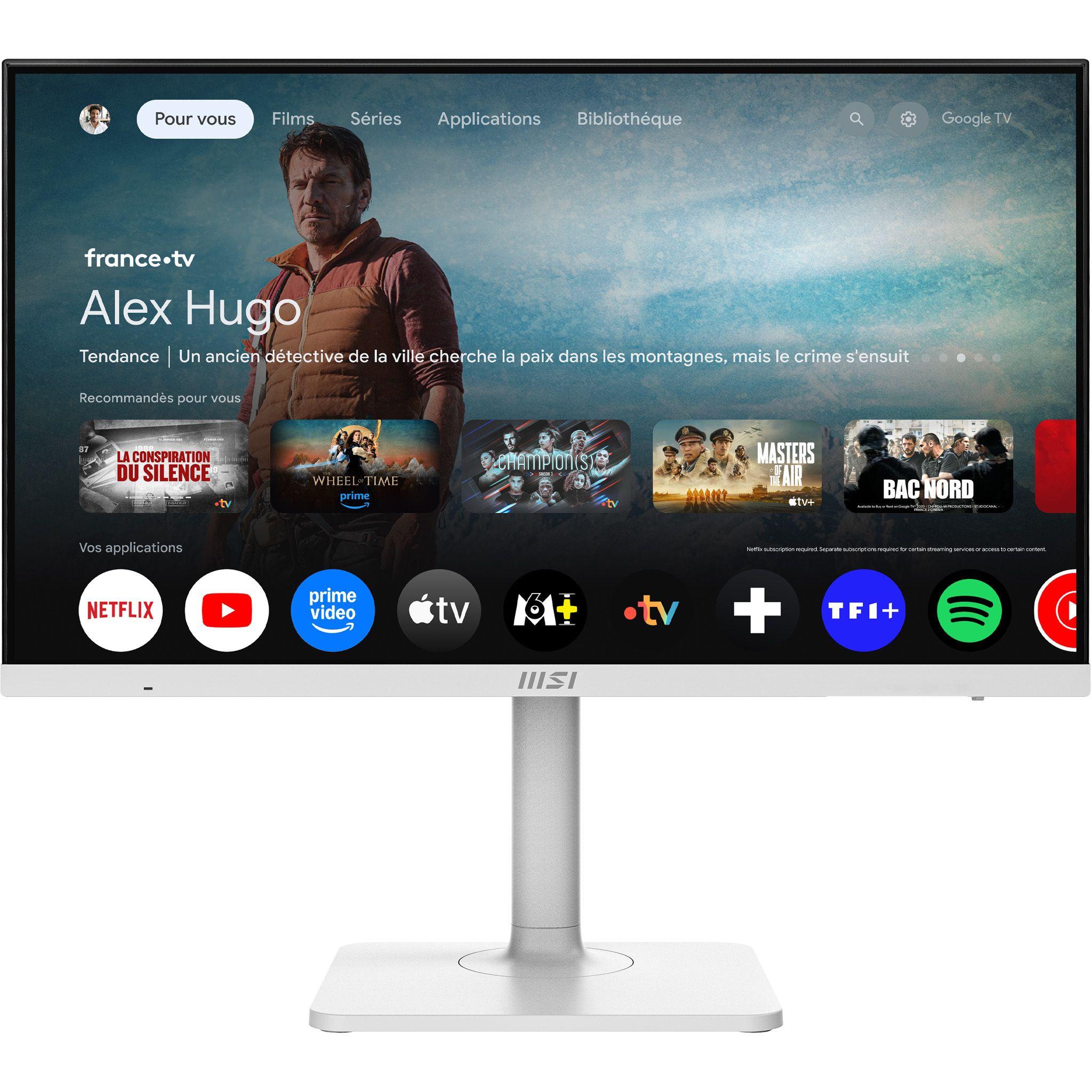 Monitor MSI Modern MD272UPSW (27" - IPS - 60 Hz - Branco)