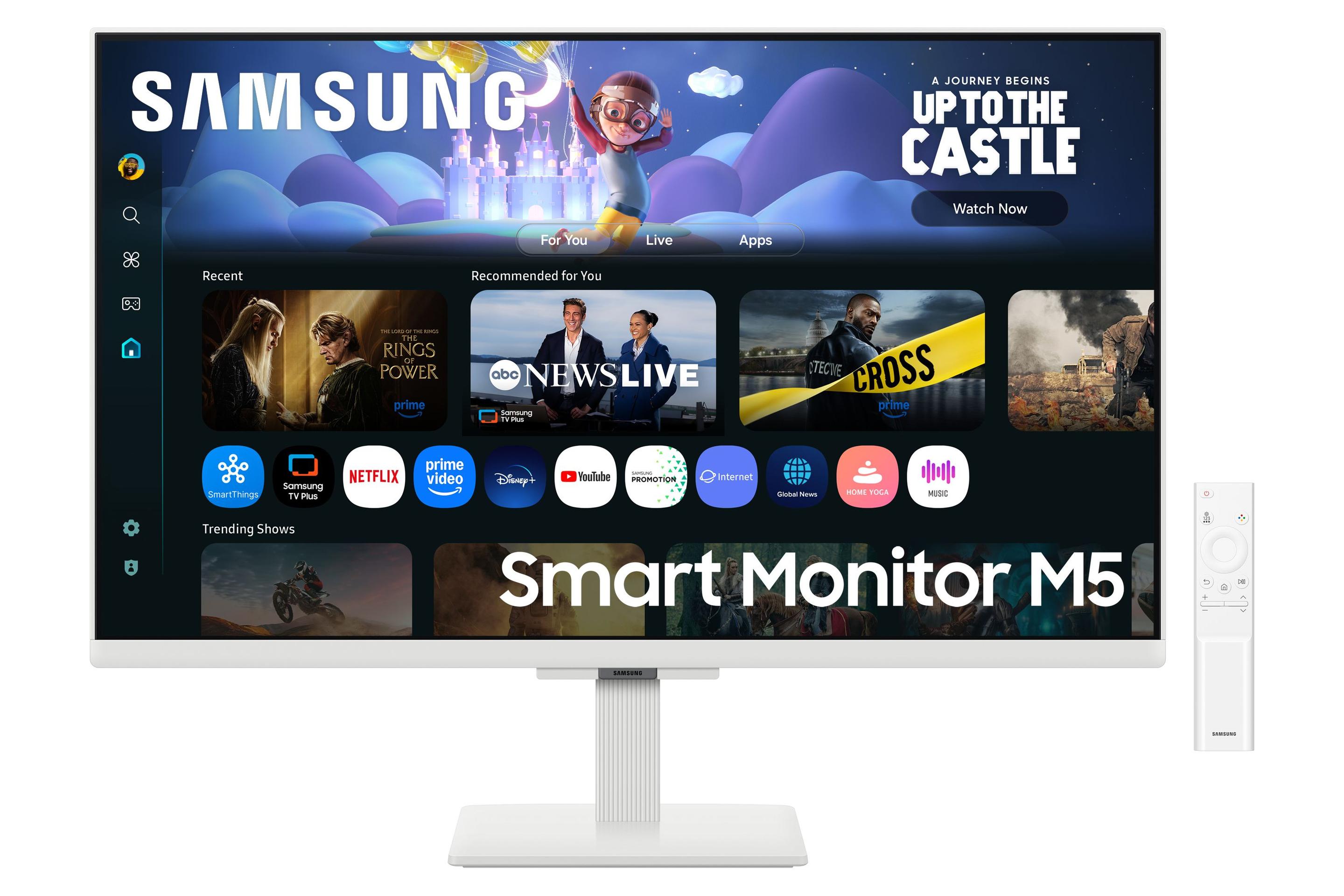 Monitor SAMSUNG M50F M5 (27" Full HD IPS - Branco)