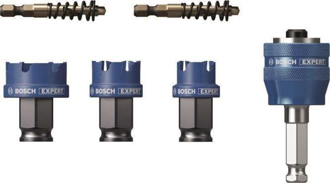 Conjunto de Serras Copo BOSCH EXPERT Sheet Metal 2608901963 (22/25/32 x 5 mm - 6 Peças)