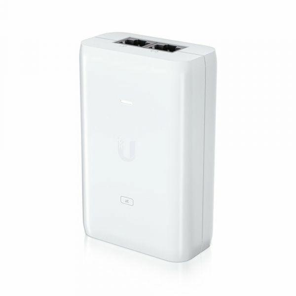 Injetor PoE+ UBIQUITI U-POE-AT (Gigabit Ethernet - 1 unidade - Branco), miniatura 2