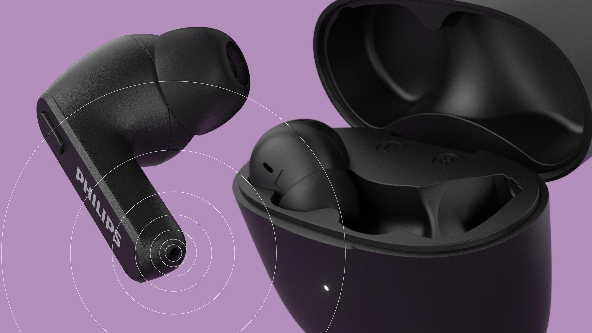 Auscultadores PHILIPS TAT2206BK/00 (Binaural - True Wireless Stereo - Intra-aural - Preto), miniatura 8