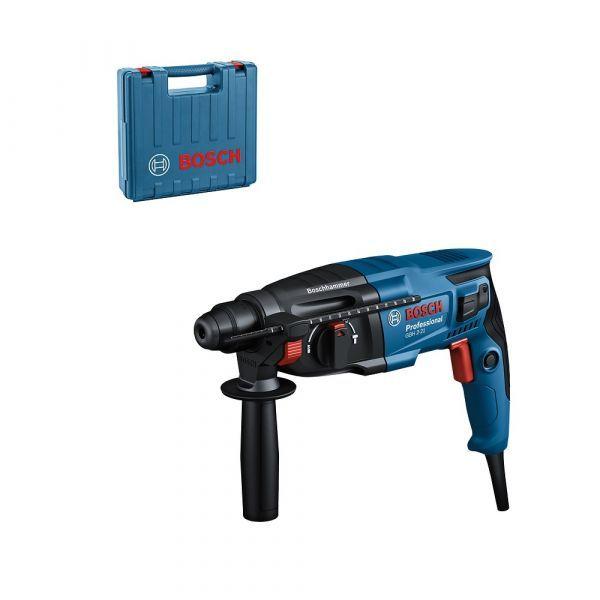 Martelo Perfurador BOSCH GBH 2-21 Professional (720 W - Corrente elétrica - Preto, Azul e Vermelho), miniatura 3