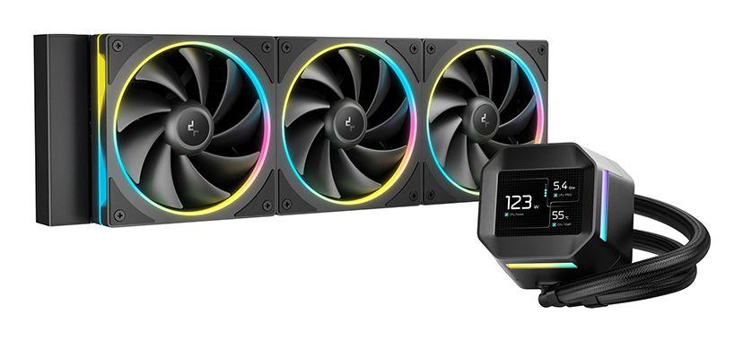 Kit de Refrigeração Líquida DEEPCOOL LM360 (12 cm - 3 ventoinhas - 2400 RPM - Preto)