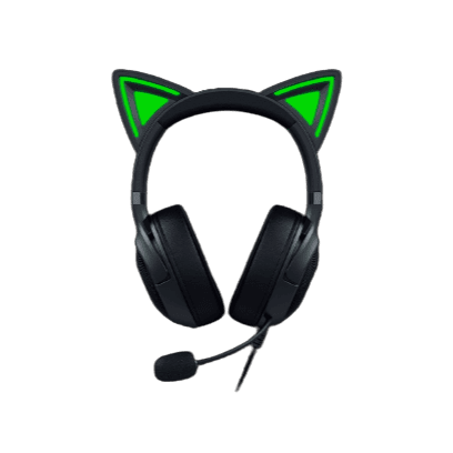 Headset Gaming RAZER Kraken Kitty V2 Edition (Binaural - Com fios - 4 cm - Preto) — miniatura 3