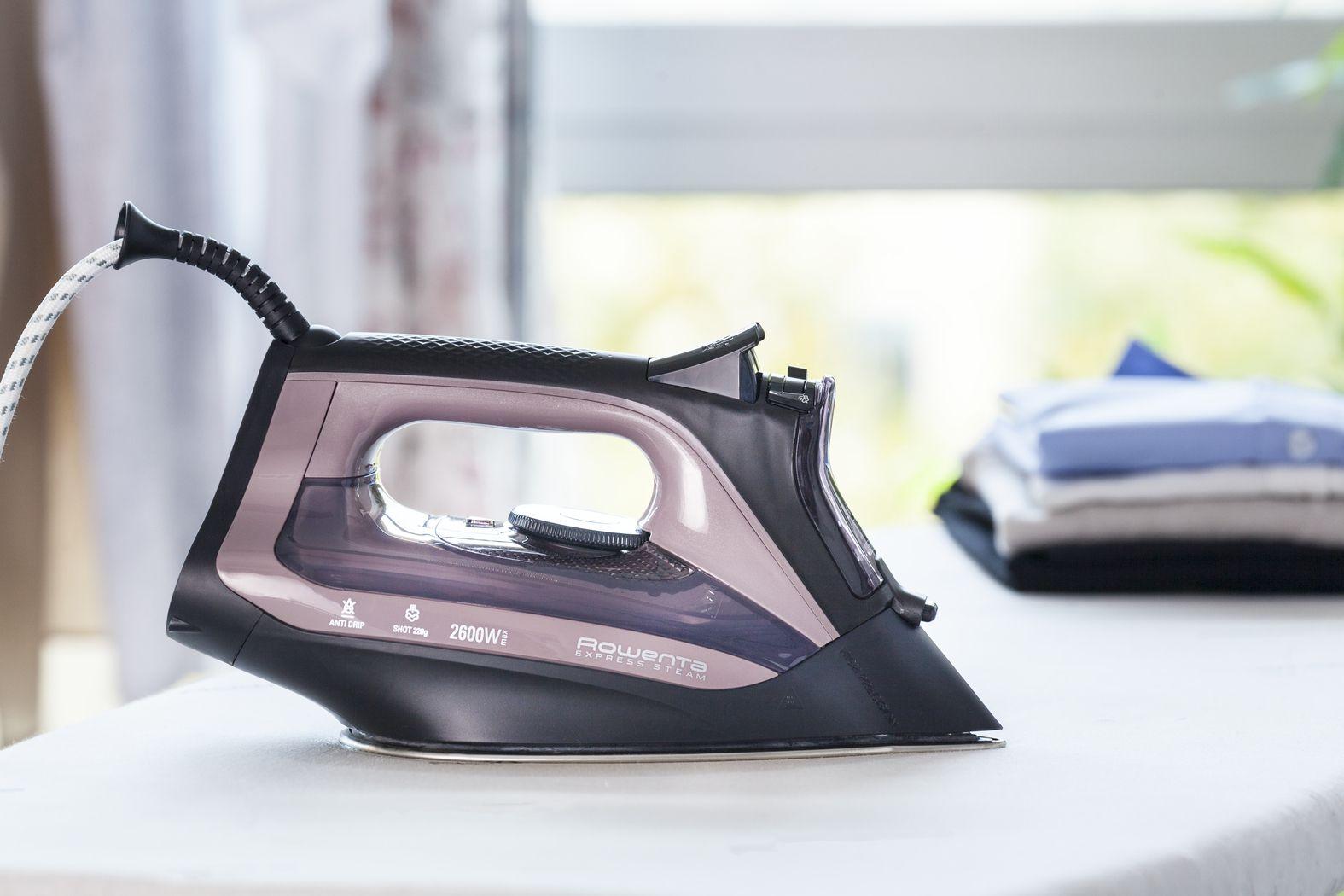 Ferro de Engomar ROWENTA DW4345D1 (2600 W - 0,25 l - Base em aço inoxidável - Preto e Rosa), miniatura 7