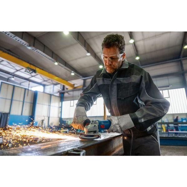 Rebarbadora Angular BOSCH GWS 12-125 Professional (690 W - 220–230 V - Rede elétrica - Azul) — miniatura 3