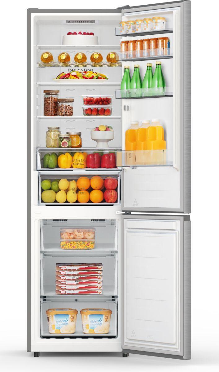 Frigorífico Combinado Independente HISENSE RB440N4ACA (336 L - 201,7x59,5x57,9 cm - 60 cm - Inox) — miniatura 2