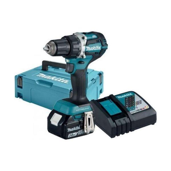Berbequim Aparafusador Sem Fios MAKITA DDF489RTJ (Azul/Preto/Aço), miniatura 5