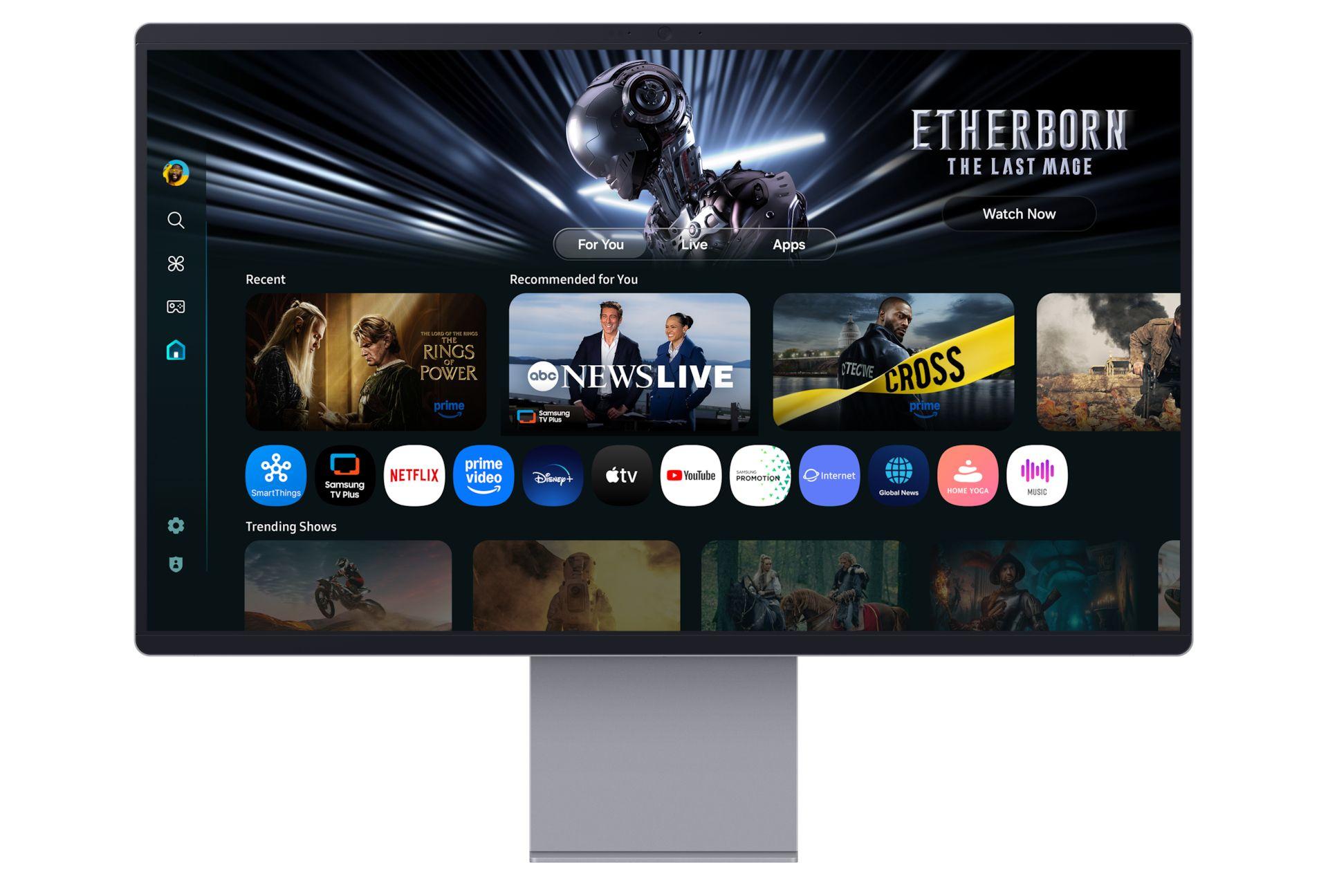 Monitor SAMSUNG S32FM900 (32" - OLED - 165 Hz - Prateado) — miniatura 5