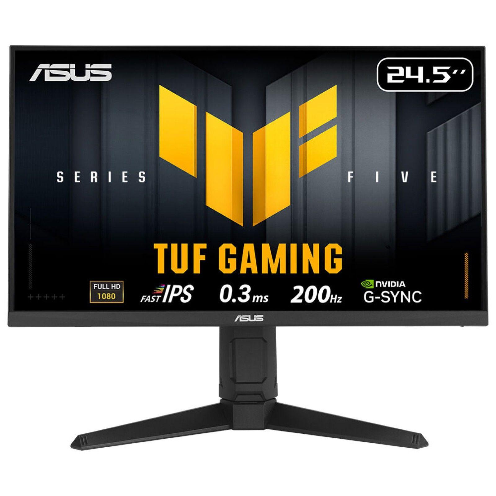 Monitor ASUS TUF Gaming VG259QL5A (24,5" - Fast IPS - 200 Hz - Preto)