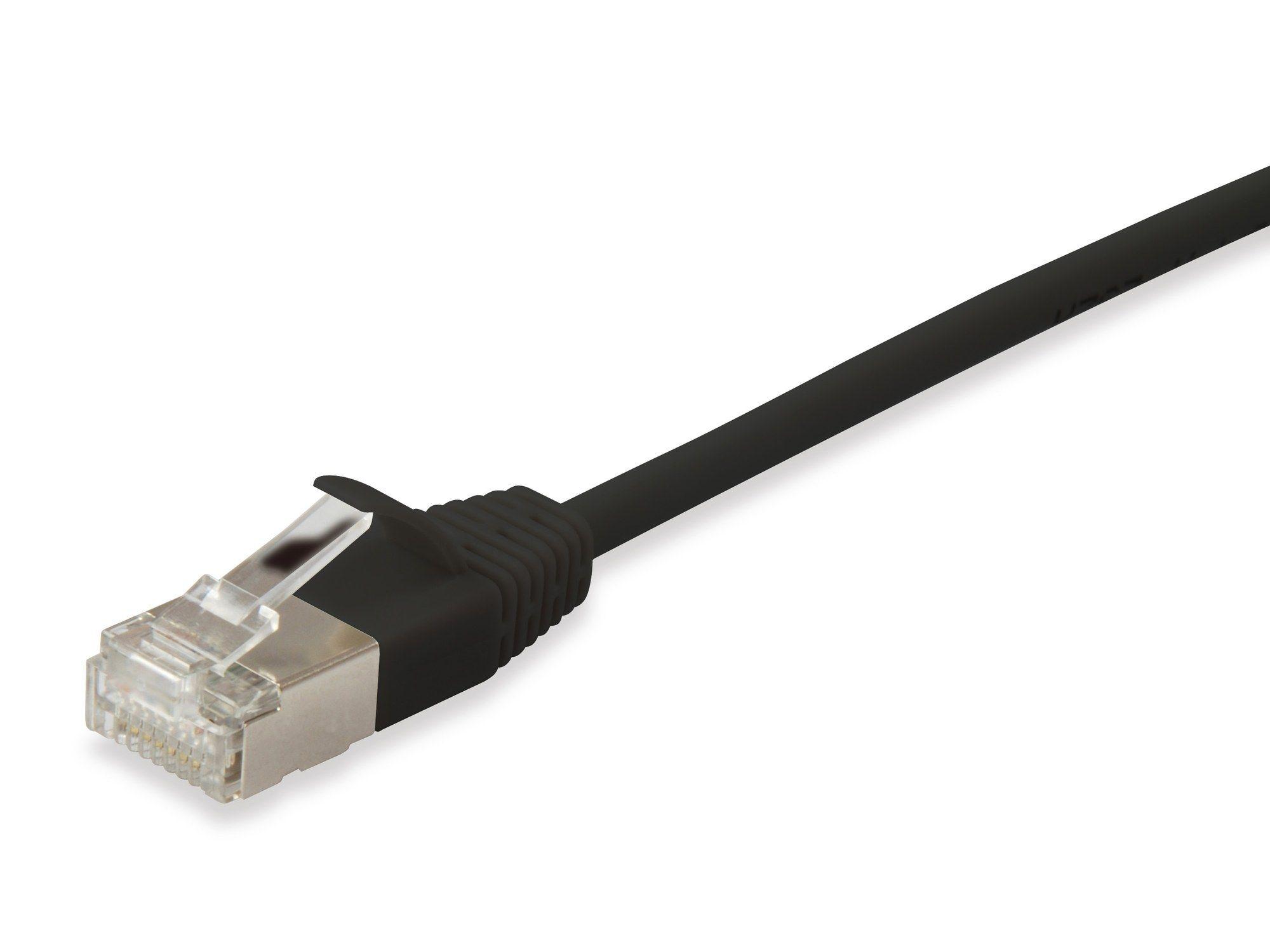 Cabo de Rede EQUIP 606123 (0,5 m - Cat6A - RJ-45 - Preto) — miniatura 2