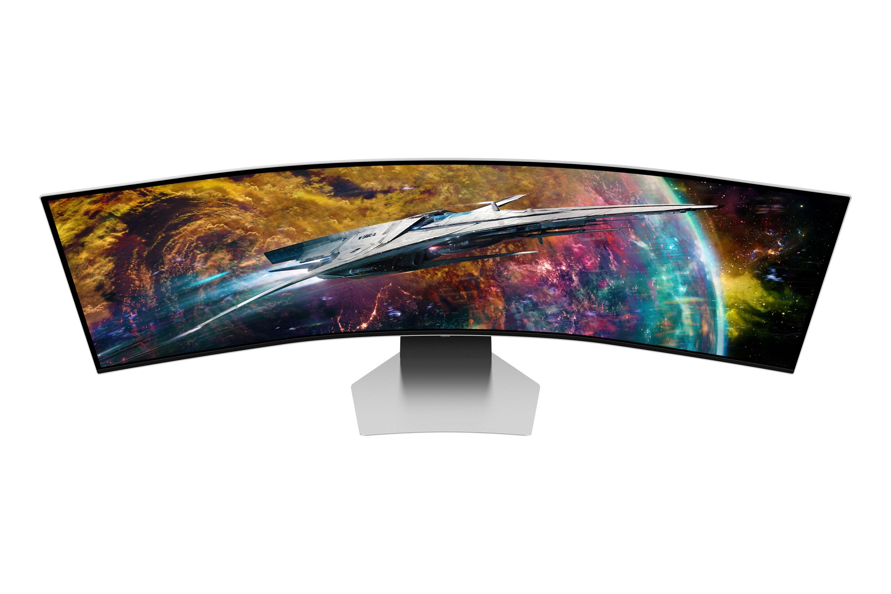 Monitor SAMSUNG Odyssey G9 G95SC LS49CG950SUXEN (49" - OLED - 240 Hz - Prateado) — miniatura 8