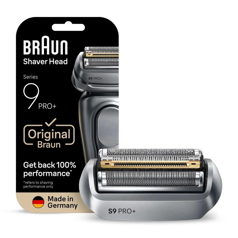 Cabeça de Substituição para Máquina de Barbear BRAUN 96M (Preto e Aço Inoxidável)