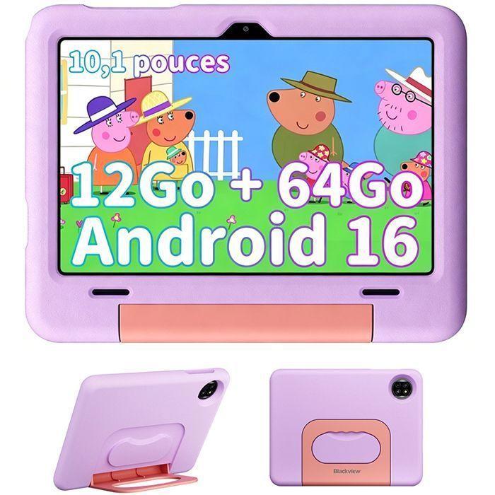 Tablet BLACKVIEW Tab20 Kids (10,1" - 4GB RAM - 64GB - Roxo), miniatura 2