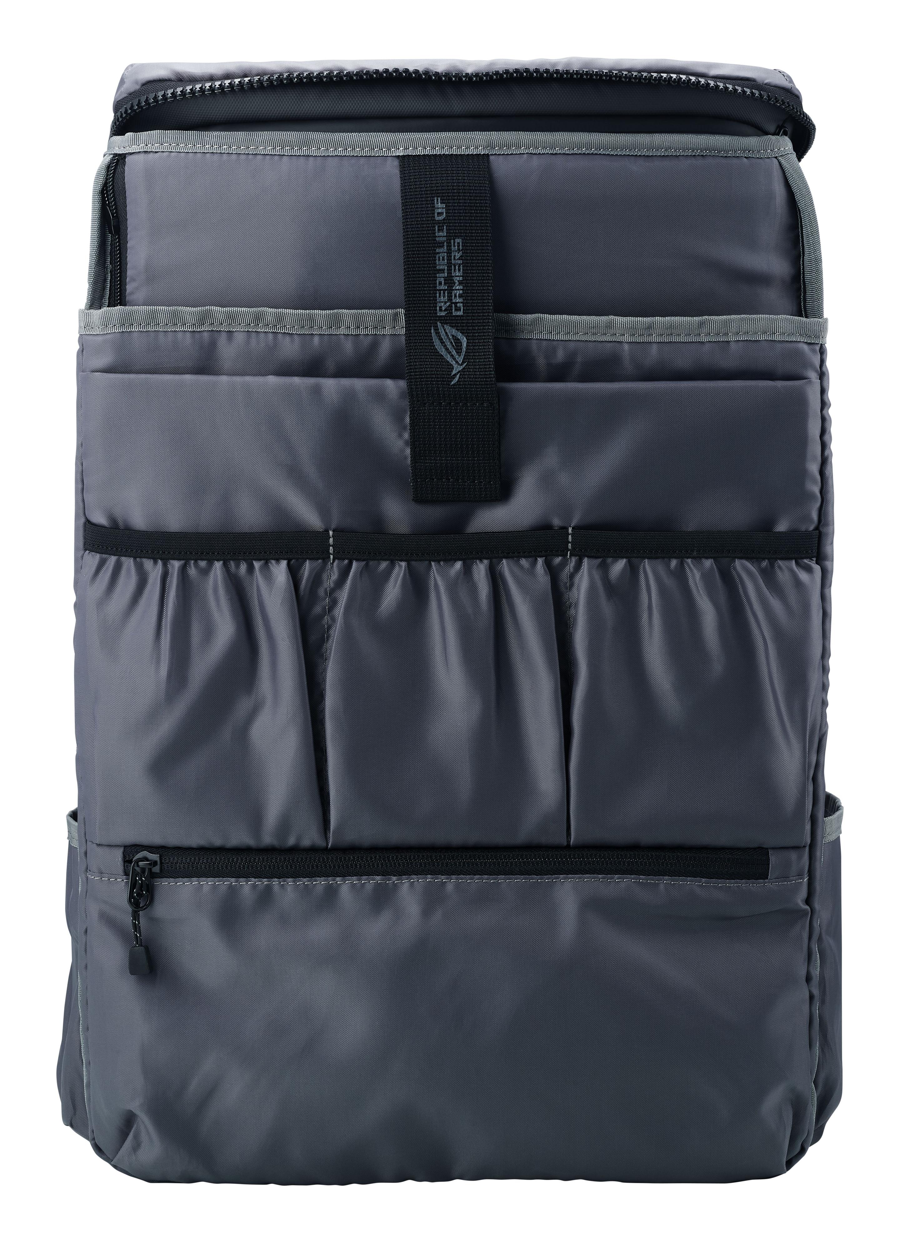Mochila ASUS ROG Ranger BP2701 Cybertext Edition (18" - Preto e Cinzento) — miniatura 5