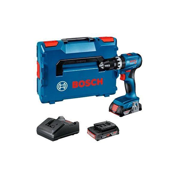 Berbequim Aparafusador com Percussão BOSCH GSB 18V-45 Professional (Azul e Preto)