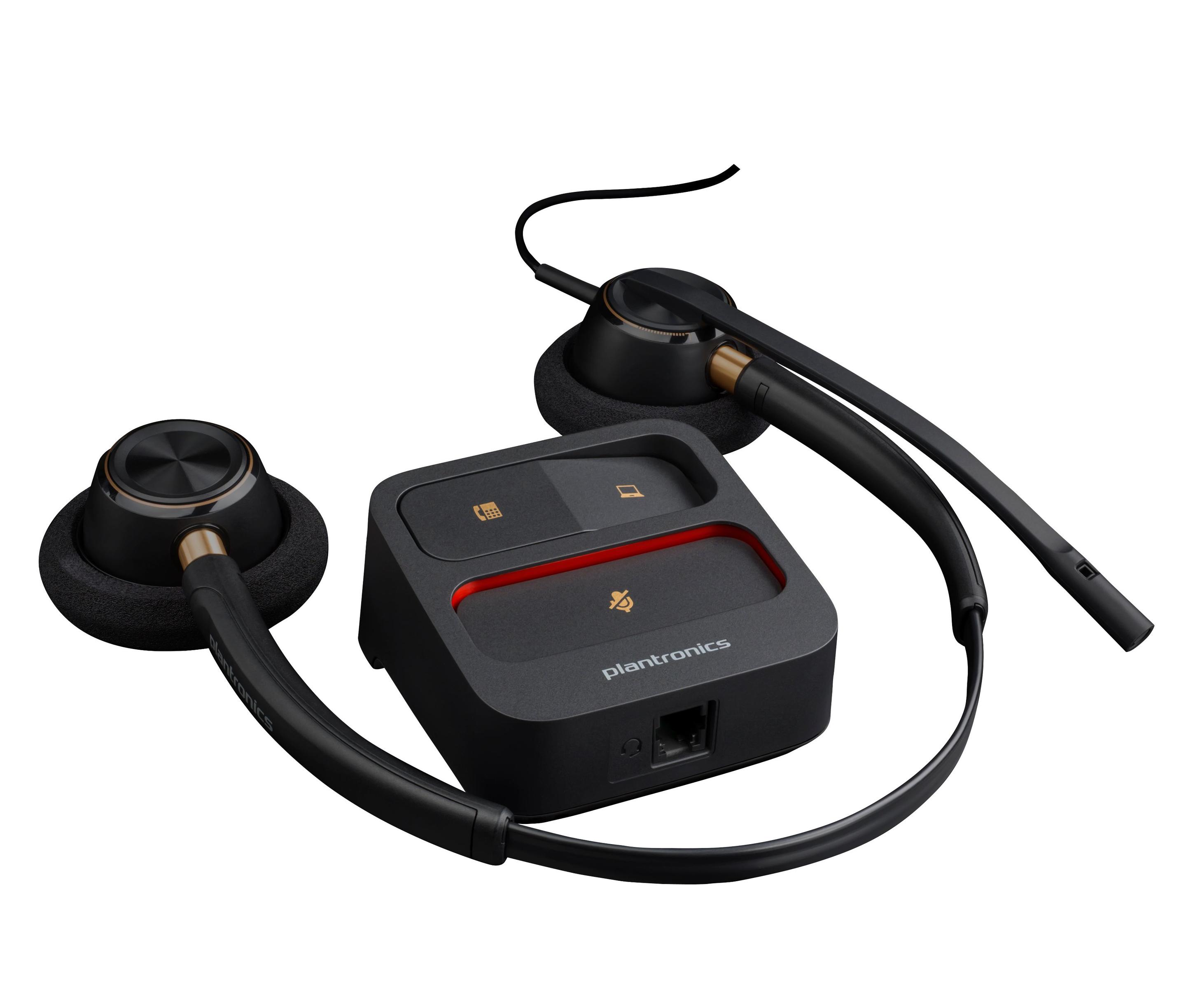 Headset POLY EncorePro 520 (Binaural - Com fios - Supra-aural - Preto) — miniatura 4