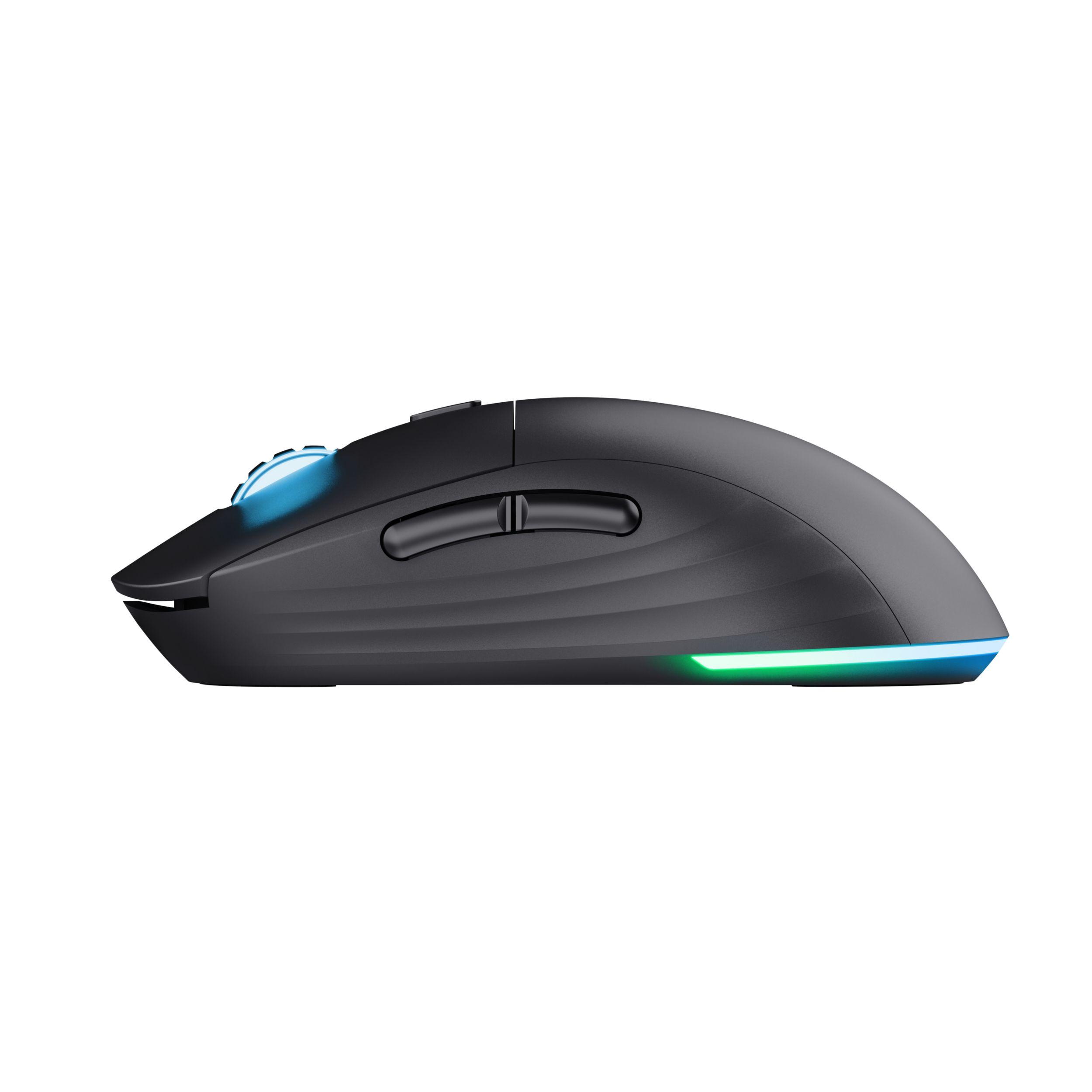 Rato TRUST GXT 927 Redex+ (Mão direita - 25600 DPI - Laser - Preto) — miniatura 4