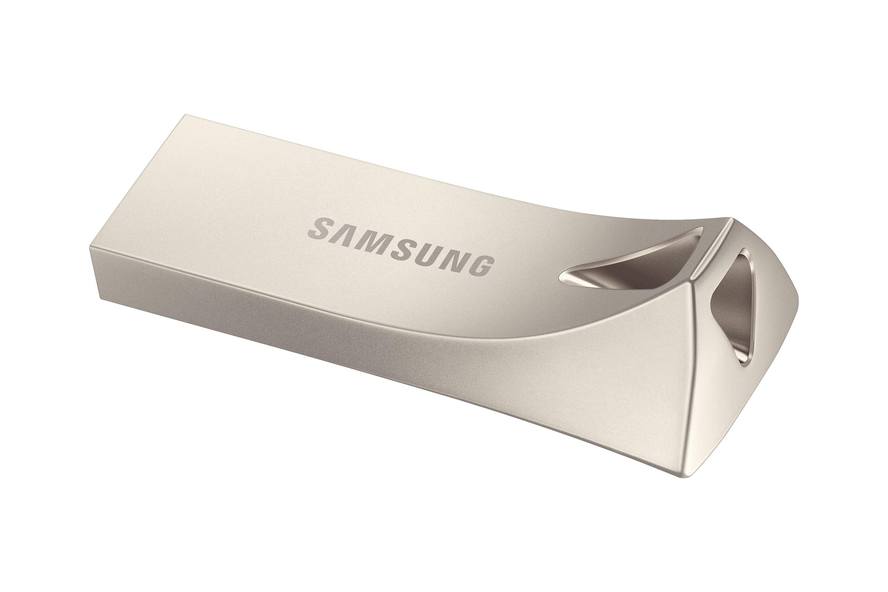 Pen USB SAMSUNG BAR Plus MUF-256BE3/APC (256 GB - Sem tampa - USB Type-A - Prateado) — miniatura 5