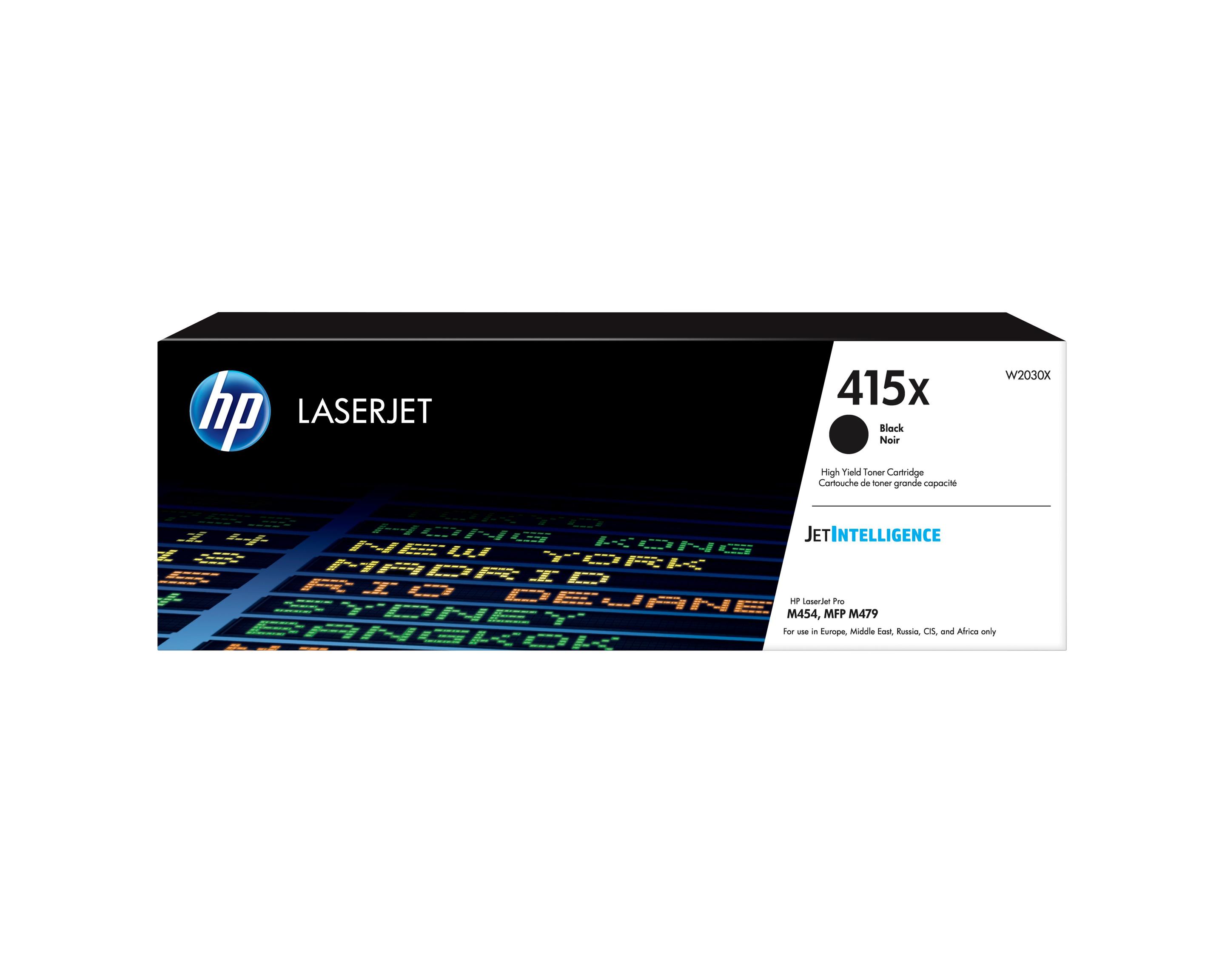 Toner HP 415X W2030X (7500 páginas - Preto)