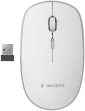 Rato GEMBIRD MUSW-4B-01-W (Ambidestro - 1600 DPI - Ótico - Branco)