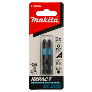 Conjunto de Pontas de Aparafusar MAKITA B-63753 (50 mm - Preto), miniatura 2