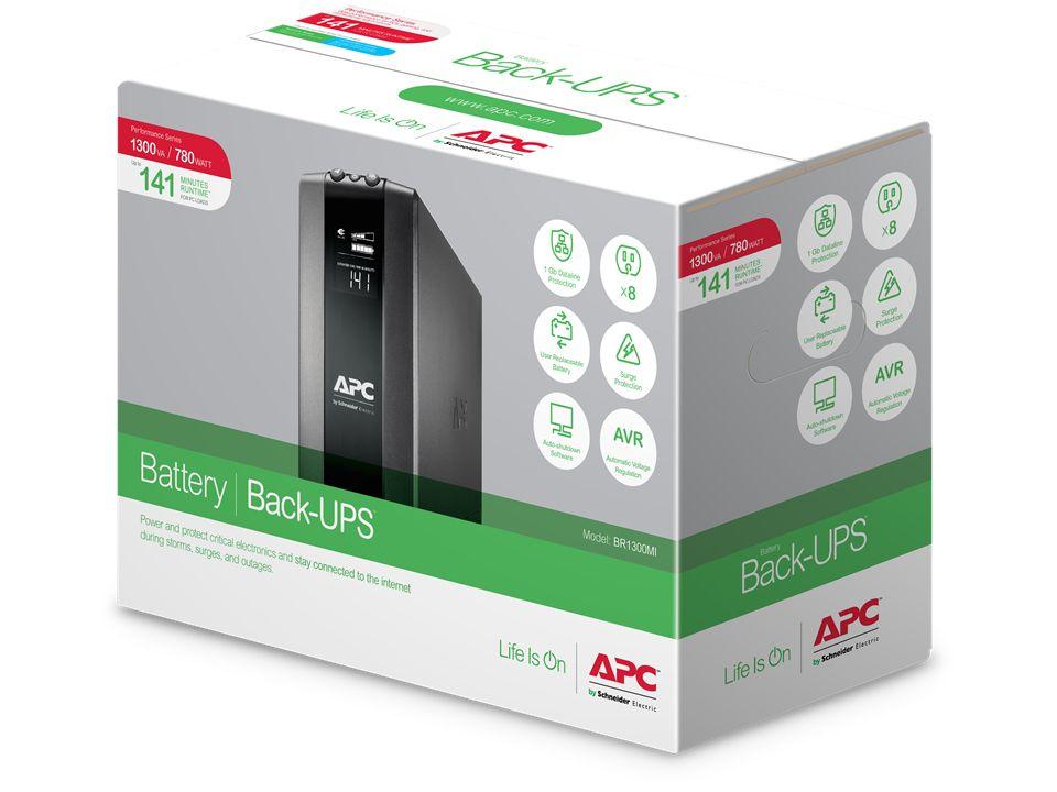 UPS APC BR1300MI (Cabo USB - Preto) — miniatura 7