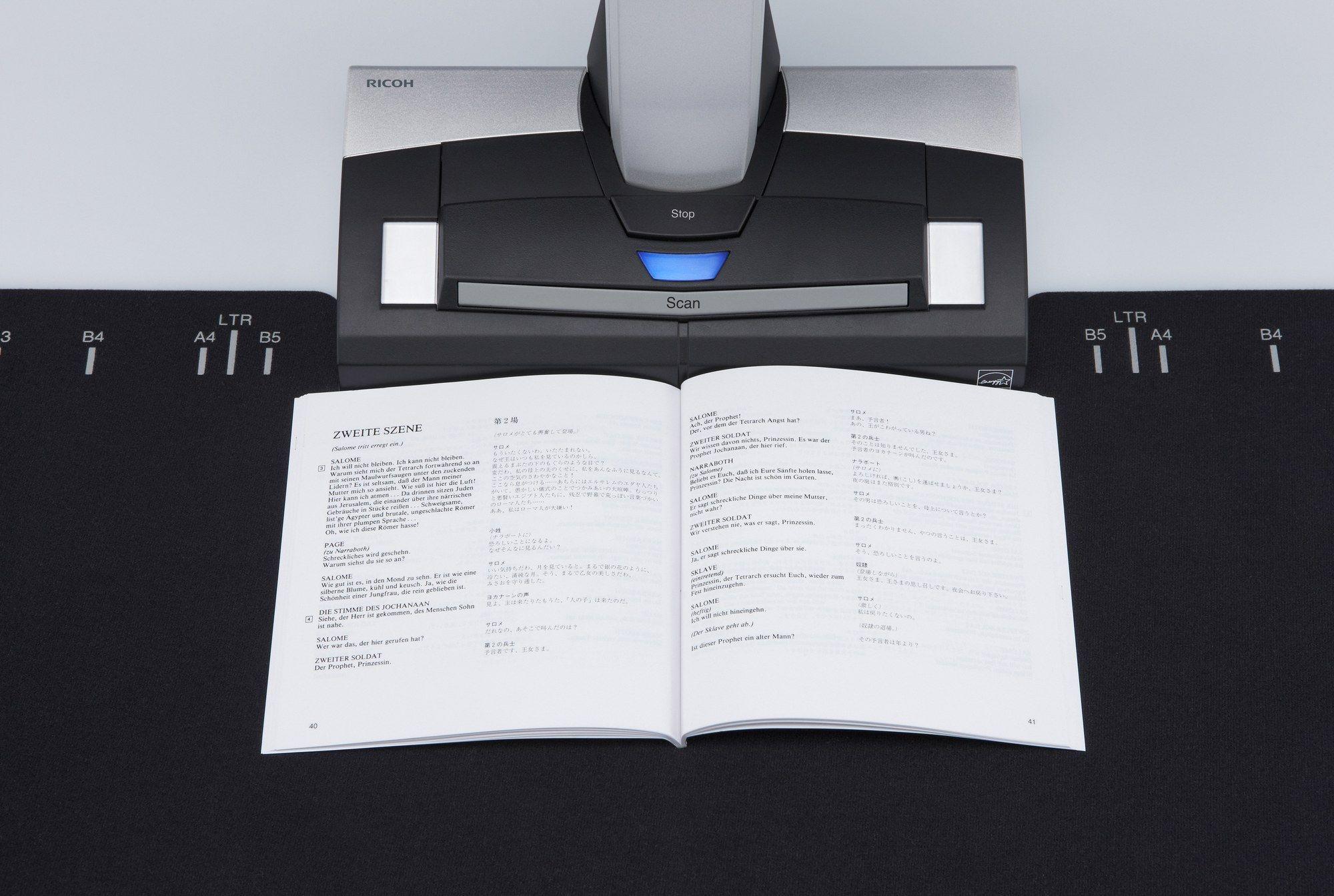 Scanner Suspenso RICOH ScanSnap SV600 (USB 1.1, USB 2.0 - Preto e Branco) — miniatura 4